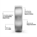 Anillo Inteligente Gris JCRing Med X3 by AION