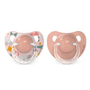 Suavinex Chupete Silicona Sxpro Anatómico Clásico Rosa Decorado 6-18M 2 Unidades 198557