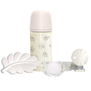 Suavinex  Set Regalo Poetry Chupete + Broche + Biberón + Mordedor  Hoja Rosa 0-6M 219894