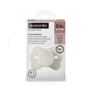 Suavinex Chupete Silicona Sxpro Fisiológico Premium Couture Blanco 0-6M 1 Unidad 162097