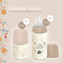 Suavinex Biberón Silicona Sxpro Vidrio Premium Rosa T.S 120 ml 170184