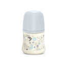 Suavinex Biberón Silicona Sxpro Premium Azul Conejo Estampado T.S 150 ml  162101
