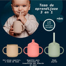 Suavinex Taza Aprendizaje 3 En 1 Silicona Selection +3M Verde 218618