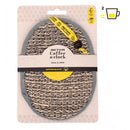 Beter Esponja De Sisal Y Lino Coffee O´Clock
