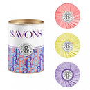 Roger & Gallet 3 Jabones Fleur Figuier + Osmanthus + Lavande + Lata Regalo