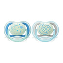 Philips Avent Chupetes Ultra Air Nocturnos Azules 6-18M 2 Unidades