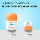 Vichy Capital Soleil Spf50+ Uv Aqua Fluido Hidratante Invisible 50 ml Tono Medio