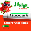 Fluocaril Junior 6-12 Años Frutos Rojos 75 ml Duplo