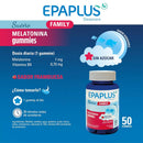 Epaplus Sleepcare Sueño Familia Melatonina 1Mg Frambuesa 50 Gummies
