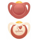 Nuk Chupete Nature Silicona 0 - 6 Meses 2 Unidades