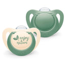 Nuk Chupete Nature Silicona 18 - 36 Meses 2 Unidades