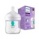Philips Avent Biberón Natural Anticólico C/Válvula Transparente +0M 125 ml