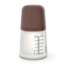 Suavinex Biberón Silicona Zero Flujo S 180 ml Caramel Deep