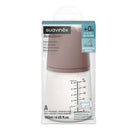 Suavinex Biberón Silicona Zero Flujo S 180 ml Caramel Deep