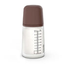Suavinex Biberón Silicona Zero Flujo M 270 ml Caramel Deep