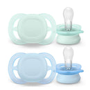 Philips Avent Chupete Silicona Ultra Start Niño Liso 0-2M 2 Unidades