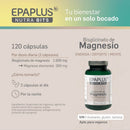 Epaplus Nutra Bits Bisglicinato De Magnesio 120 Cápsulas