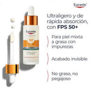 Eucerin Sun Protección Spf50+ Oíl Control Serum Dry Touch Ultra Ligero 30 ml