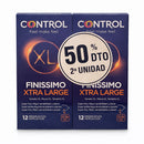 Control Finissimo Xtra Large Preservativos 12 Unidades Duplo