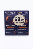 Control Preservativos Finissimo 12 Unidades Duplo