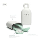 Suavinex 157843 Set Portacuchara+Cuchara+Sujeta Babero Verde (1)