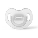 Suavinex 174008 Chupete Todosilicona Anatómico 6-18M Blanco