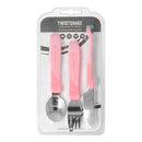 Twistshake Set Cubiertos +12M Rosa