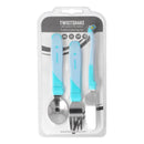 Twistshake Set Cubiertos +12M Azul