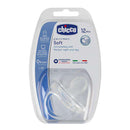 Chicco Chupete Todosilicona Physio Soft Transparente +12M