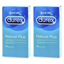 Durex Preservativos Natural Plus Duplo 12 Uni