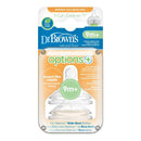 Dr. Browns Tetina Boca Ancha Cereales "Y" +9M