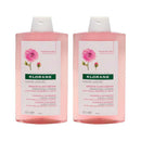 Klorane Peonía Champú 400 ml Duplo