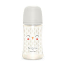 Suavinex Biberón Silicona Sxpro Premium T.M Beige Búho 270 ml 162102