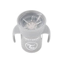 Twistshake Taza 360 Asas Gris +6M 230 ml