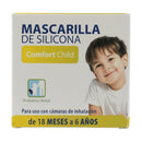 Pediatrics Salud Mascarilla Silicona Comfort Child 18M-6 Años