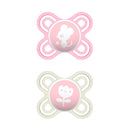 Mam Perfect Start Chupete Silicona Rosa 2U 0-2M