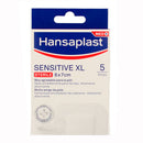 Hansaplast Sensitive Xl Apósito Estéril 5 Unidades 7 cm X 6 cm