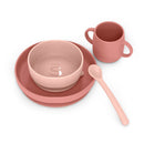 Suavinex Vajilla Silicona Infantil Soft Colour Rosa 209637
